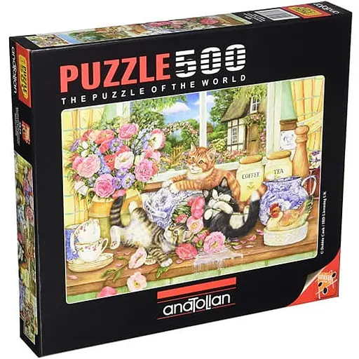 Пазл Anatolian Кошенята на кухні 500 ел. (3574) - фото 1