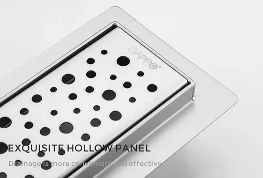 Душевой трап Gappo 70х700 мм, нержавеющая сталь G87007-2 - фото 6