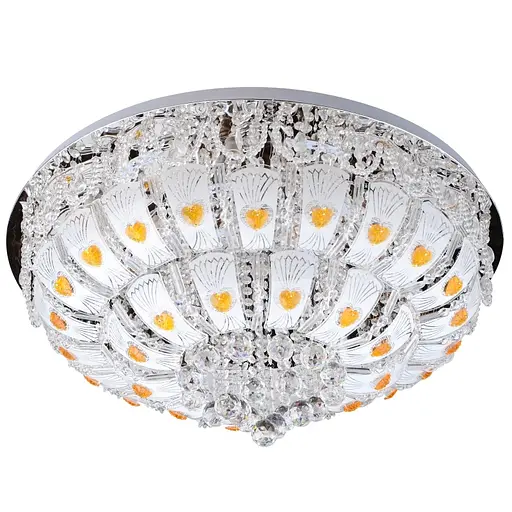 Люстра потолочная Brille умная хрустальная E14 40W WH (BCL-619C/12)