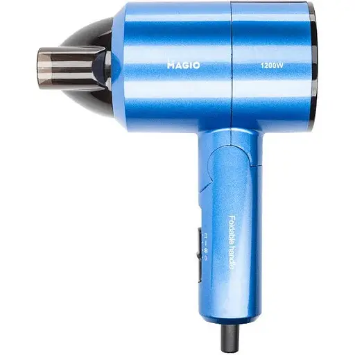 Потужний якісний складаний фен для сушки і укладання волосся Magio MG-151 з дифузором - фото 1