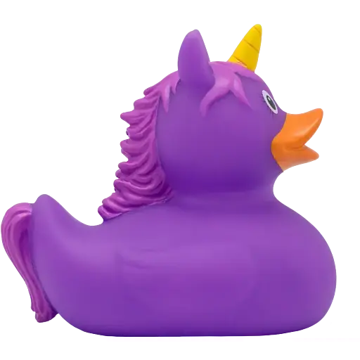 Утка FunnyDucks Единорог фиолетовый ( 2090) - фото 4