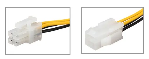 Кабель живлення для процесора подовжувач ATX 4pin M/F - фото 2