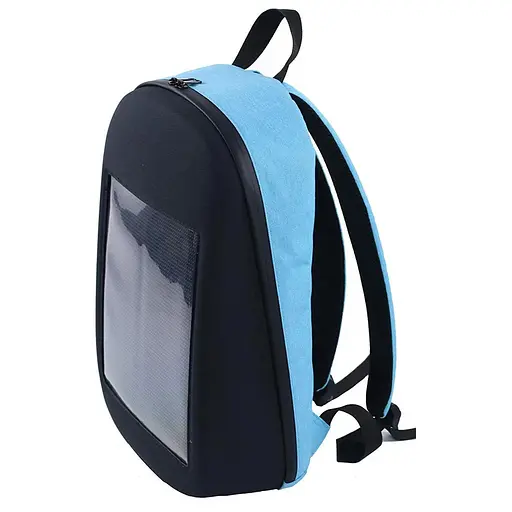 Рюкзак зі світлодіодним екраном 15.6' LED Bag Blue - фото 1