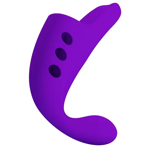 Вібратор на палець Pretty Love Fingering Vibrator Gorgon 9.3 см фіолетовий - фото 5