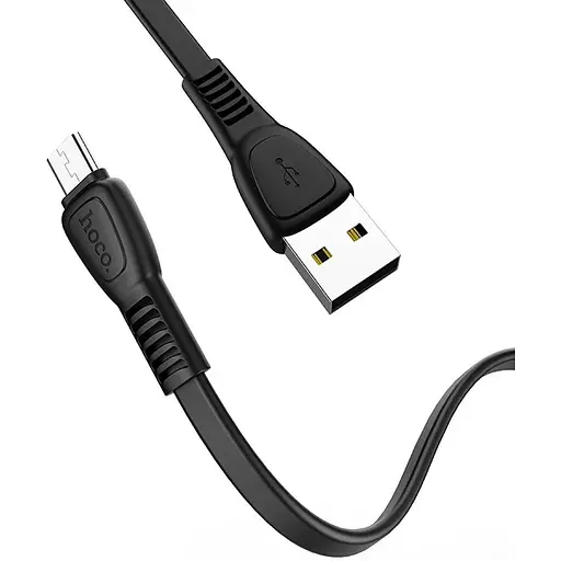 Кабель Hoco X40 Noah зарядный кабель для Micro Черный