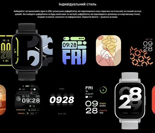 Смарт-часы Smart Watch Xiaomi Redmi Watch 5 Active 2 (320х385) LCD 470мАч Midnight Black - фото 6