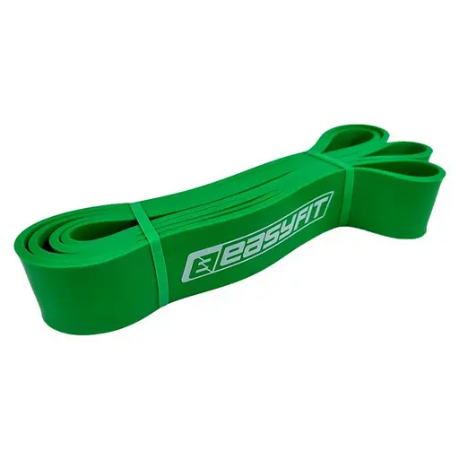 Резиновая петля EasyFit EF-2654-5, 19-65 кг, зеленая - фото 1