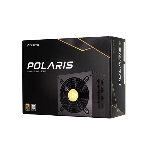 БЖ 650W Chieftec POLARIS PPS-650FC, 120 mm, 80+ GOLD, Cable management, retail - фото 5