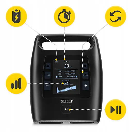 Апарат для пресотерапії та лімфодренажу 4FIZJO 4-и камерний ACTIVE-C4 (P-5905973406604) - фото 3