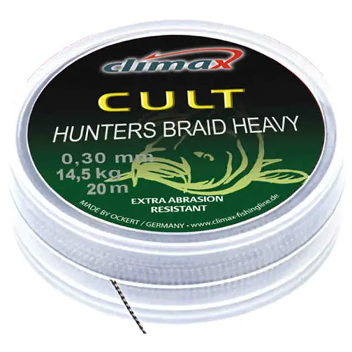 Повідковий матеріал Cli мax Cult Heavy Hunter’s Braid 20 м (weed) 20 lb