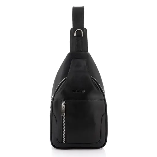 Чоловіча шкіряна сумка через плече Newery sum0026705 - фото 3