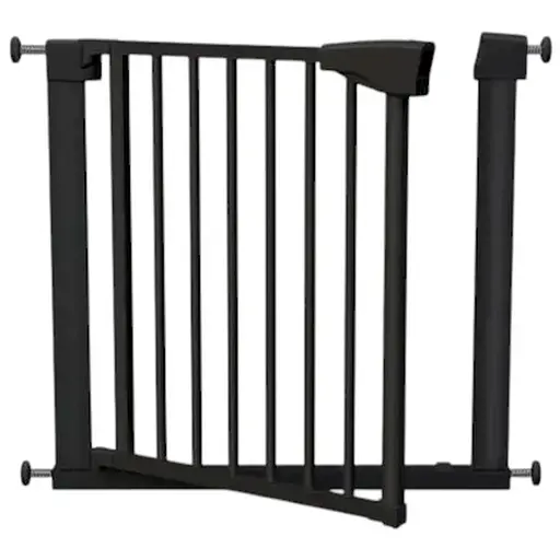 Бар'єр міжкімнатно-сходовий Tulano Guardian 3.0 Black 75-110 см чорний - фото 3