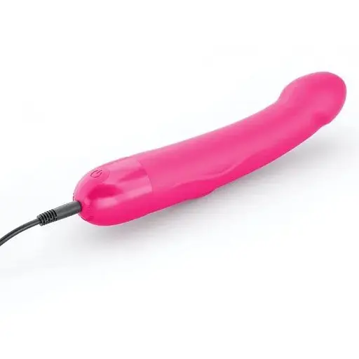 Вибратор Dorcel Real Vibration M Magenta 2.0 диам 3.7 см перезаряжаемый для точки G - фото 3