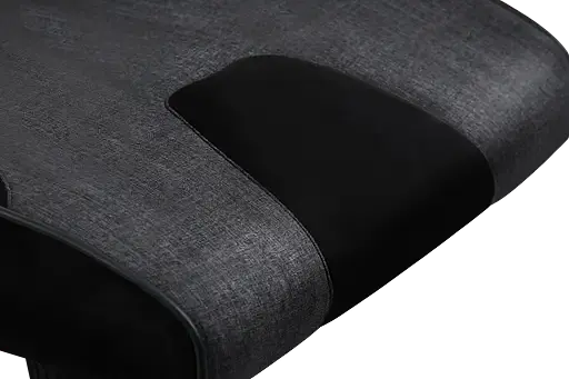 Геймерское кресло GT Racer черное с темно-серым (X-8007 Dark Gray/Black Suede) - фото 9