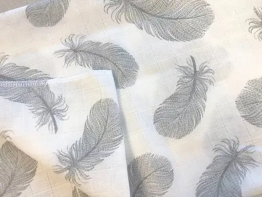 Муслиновая пеленка Moontime "Перья" - фото 2