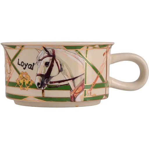 Набір чашок Led Horses з ложками 220 мл 2 шт. (B060358) - фото 2