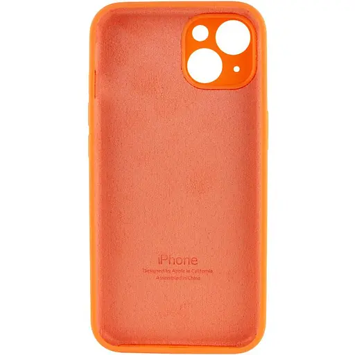 Чохол Epik Silicone Case Full Camera Protective AA для Apple iPhone 14 Plus 6.7 Помаранчевий/Kumquat - фото 2