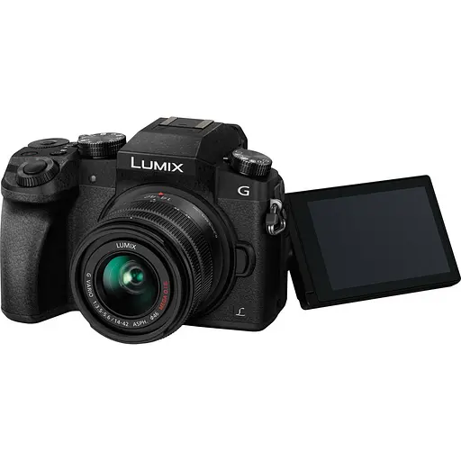 Бездзеркальний фотоапарат Panasonic Lumix DC-G7 Kit 14-42mm f/3.5-5.6 Black (DMC-G7KEE-K) UA [121458] - фото 5