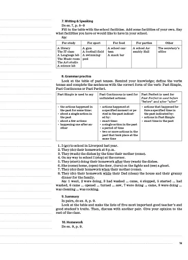 Мій конспект. Англійська мова. 9 клас. За підручником А. М. Несвіт - фото 5