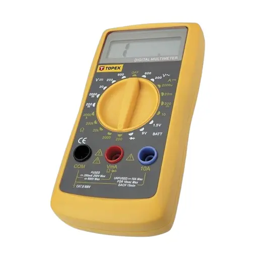 Мультиметр цифровой Topex 0-300В (94W104)