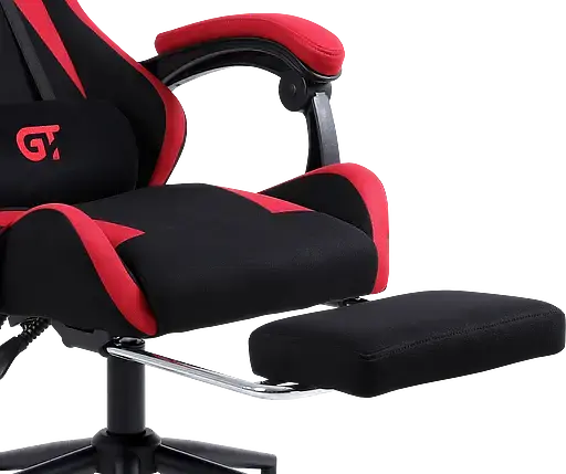 Геймерское кресло GT Racer черное с красным (X-2324 Fabric Black/Red) - фото 11