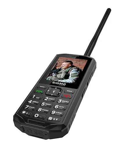 Телефон Sigma X-treme PA68 Wave Black UA UCRF - фото 2