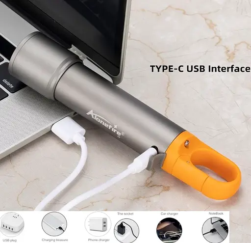 Мощный тактический фонарь SV-X723-TG 3LED Zoom Li-Ion аккумулятор 3 фильтра Type-C кейс Box - фото 6