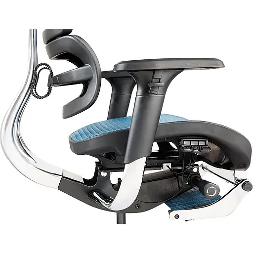 Офисное кресло GT Racer X-802L (W-85), синее (X-802L Blue (W-85)) - фото 6