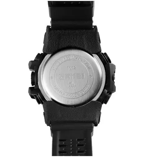 Часы мужские спортивные Skmei 1552 Черный - фото 8