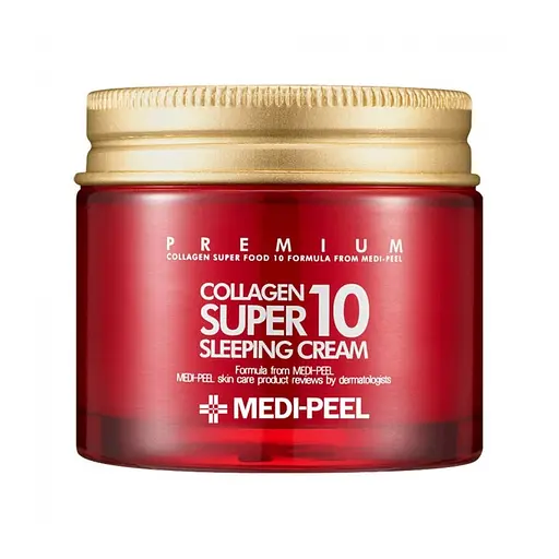 Антивозрастной ночной крем с коллагеном Collagen Super 10 Sleeping Cream Medi-Peel 70 мл - фото 1