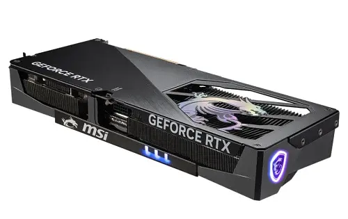 Відеокарта GeForce RTX 5080, MSI, GAMING TRIO OC, 16Gb GDDR7, 256-bit, HDMI/3xDP, 2715/30000 MHz, 16-pin (G5080-16GTC) - фото 2