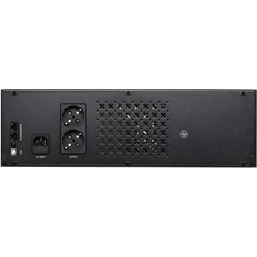 Источник бесперебойного питания 2E RE1500, 1500VA/900W, RM 3U, LCD, USB, 3xSchuko - фото 3