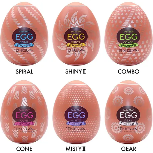 Яйце-мастбутор Tenga Egg Hard Boilded II Pack - фото 2