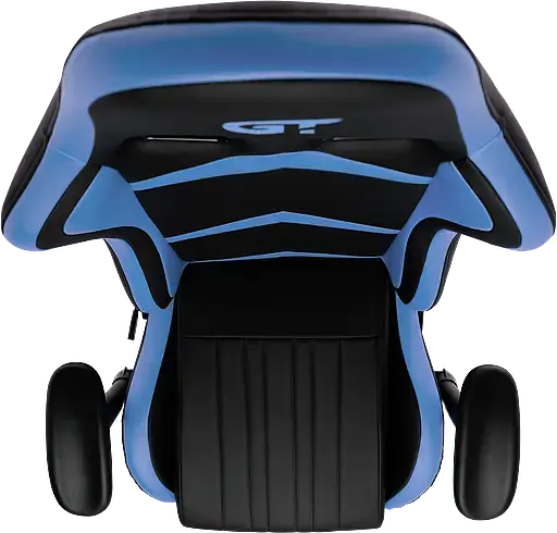 Геймерское кресло GT Racer черное с синим (X-2534-F Black/Blue) - фото 10