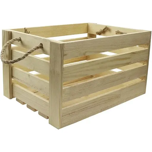 Ящик квадратний Rosa Talent сосна 23х23х21 см