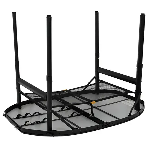 Стіл Bo-Camp Northgate 100x70 см сірий/чорний (DAS303263) - фото 4