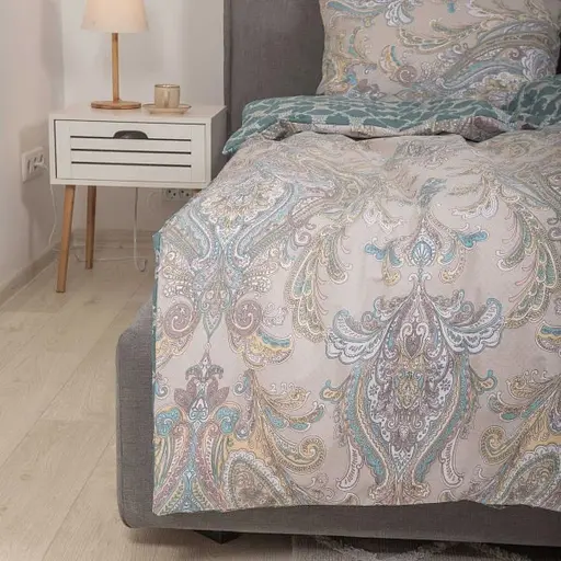 Комплект постільної білизни Viluta сімейний ранфорс 22203 100% бавовна - фото 4