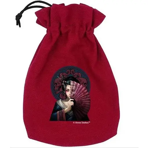 Мешочек для кубиков Anne Stokes Dice Pouch: Geisha Skull (BAST203) - фото 1