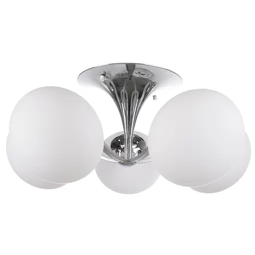 Люстра Brille потолочная молекула E27 60W CH (BL-321S/5) - фото 3