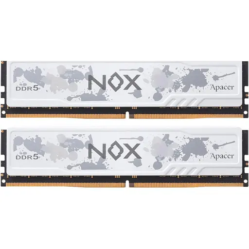 Модуль пам'яті DDR5 Apacer NOX 2x16GB 6000MHz White (AH5U32G60C622MWAA-2) [148615] - фото 1