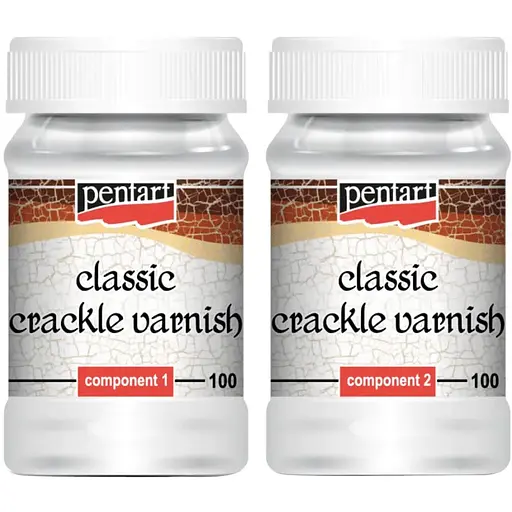 Набір двокомпонентний кракелюр Pentart Classic 2x100 мл - фото 1
