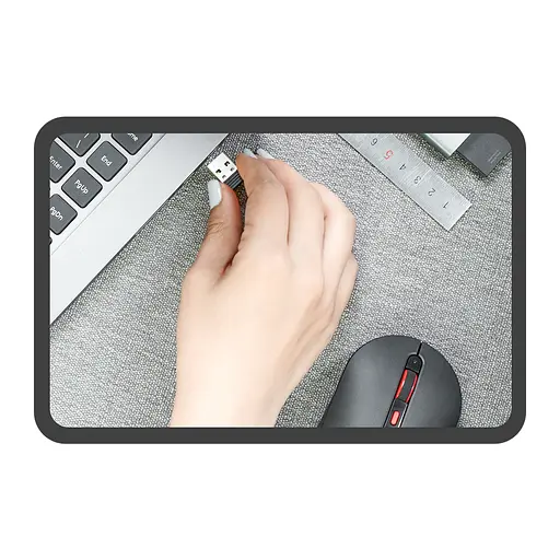 Мишка Xiaomi Miiiw Mute Wireless Black (MWMM01 Black) - фото 4