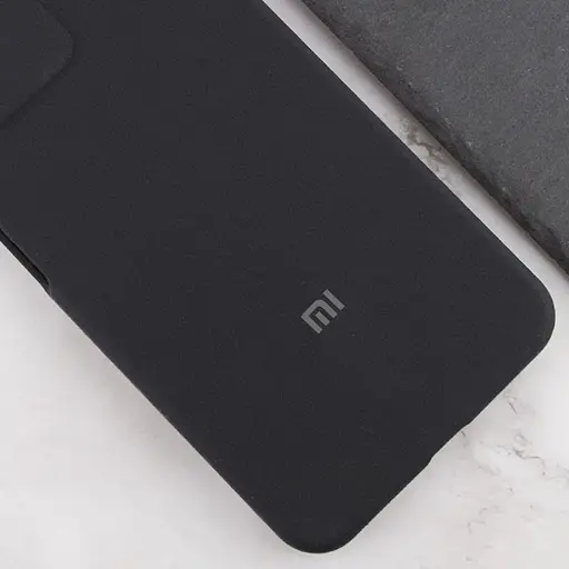 Чохол Lakshmi Silicone Cover Full Camera (AA) with logo для Xiaomi Redmi Note 12 4G Чорний / Black - фото 6