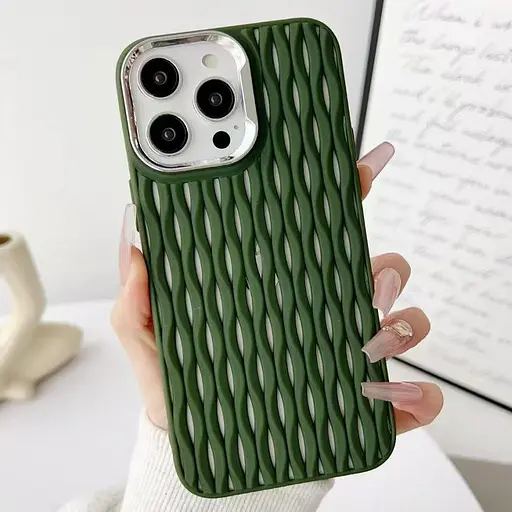 Чохол Epik TPU Ribbio для Apple iPhone 13 Pro 6.1 Green - фото 2
