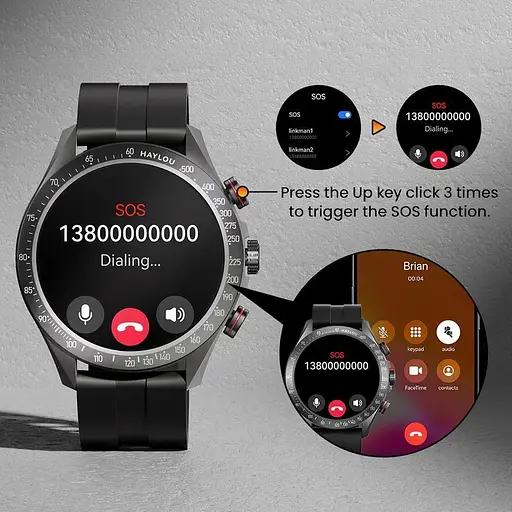 Смарт-годинник Haylou Solar Pro LS18 Silver - фото 8