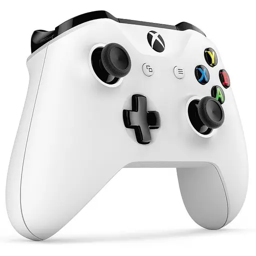 Microsoft Xbox One S Wireless Controller with Bluetooth (White) + Thumb Grips (накладки на стики 4 шт.) - фото 5