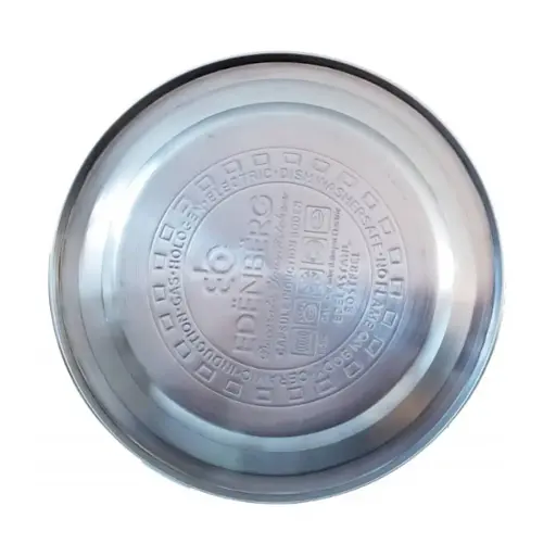 Чайник из нержавеющей стали 3,0 л со свистком для индукционной плиты Edenberg EB-3539 черный - фото 2