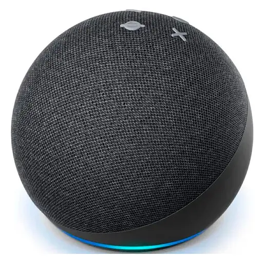 Бездротова колонка Amazon Echo 4th Gen Glacier Charcoal black розумна - фото 1