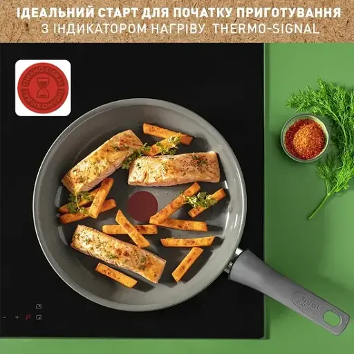 Сковорода универсальная Tefal Renewal 28 см Ceramik (C4260643) с керамическим антипригарным покрытием - фото 7