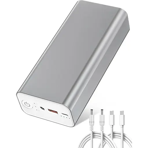 Andizun 30000mAh Power Bank, портативний зарядний пристрій 65 Вт PD і 76 Вт PC USB C, 3 порти зарядки